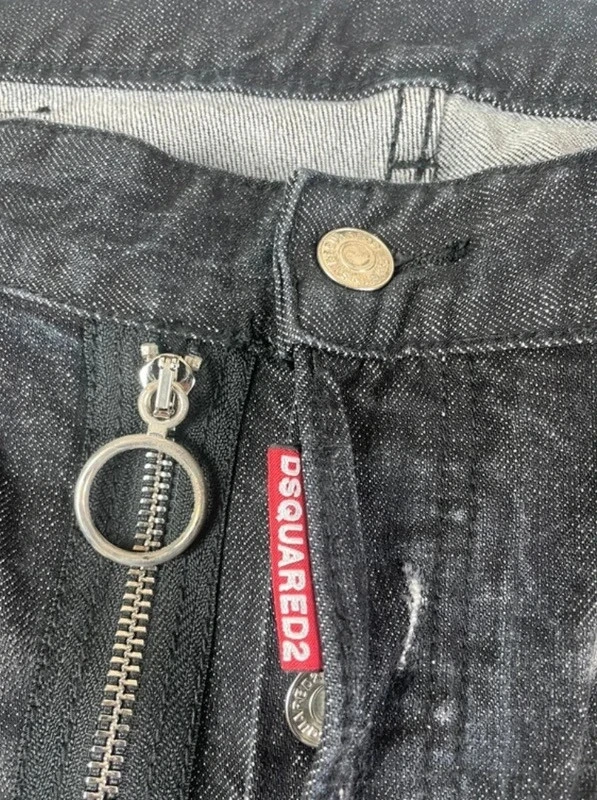 🌸 Dsquared2 grey/black slim fit jeans Size 40/L 🌸 – photo 4